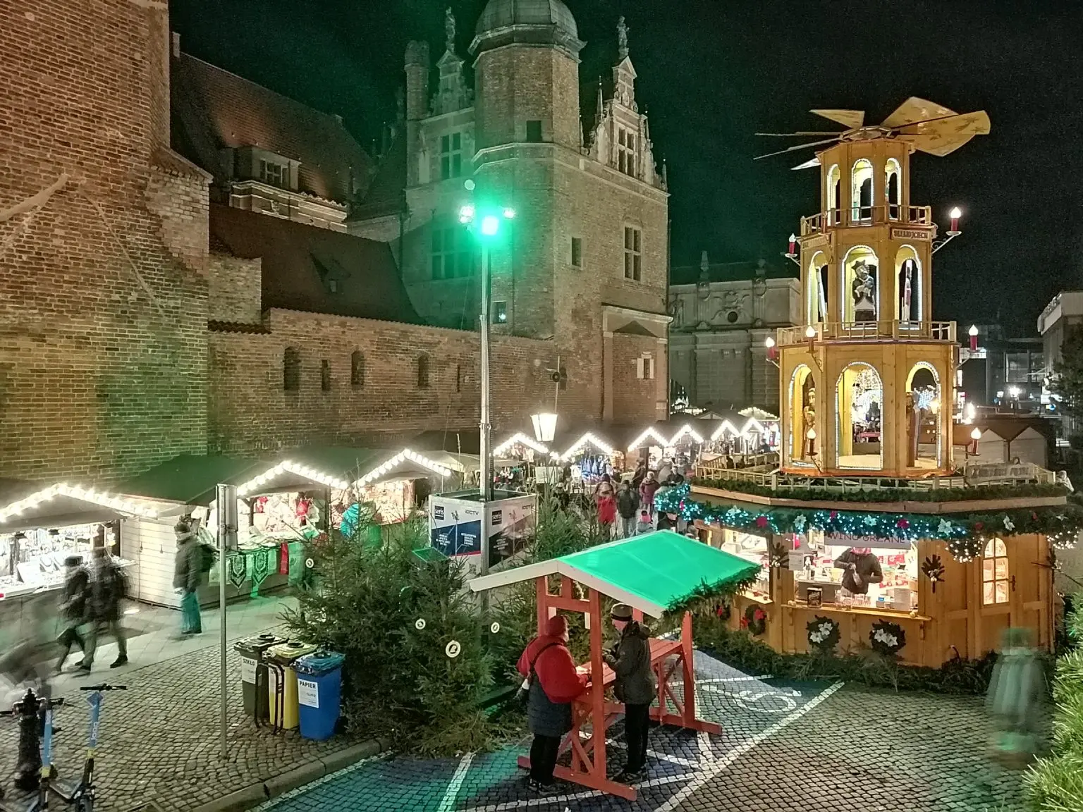 Гданьск. Рождественская ярмарка.