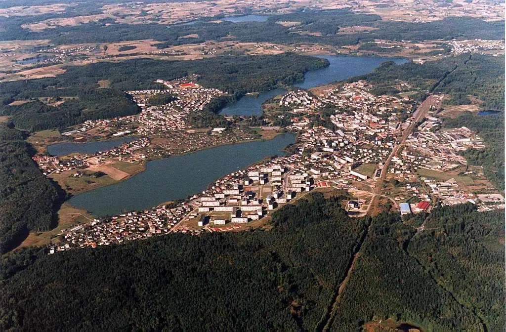 Картузы. Панорама города.
